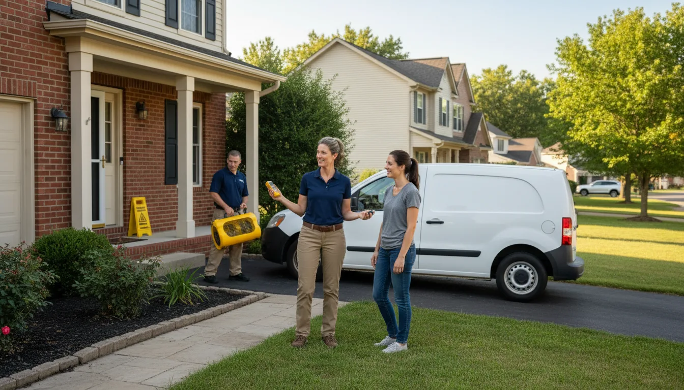 Water restoration image for Dehumidification And Cleanup Services in El Sobrante, CA